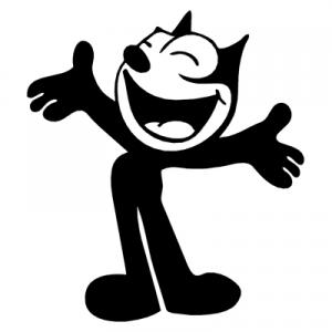 Felix the Cat Sticker