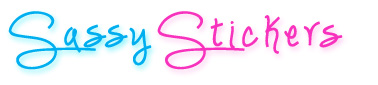 Sassy Girly Stickers
